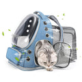 Cawypety Cat Backpack Carrier Large Space Bubble Backpack up to 12lbs Pink