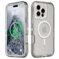 Follaroma Magnetic for iPhone 16 Plus Case, Heavy Duty Phone Cases, Clear