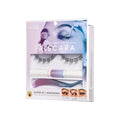 KISS Falscara DIY Lash Extension Starter Kit 10 Reusable Featherlight Eyelash Lengthening Wisps, Applicator, Bond & Seal