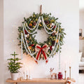 Yookeer 12 ft Silver Crystal Christmas Tree Garlands Rhinestone Ornament