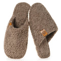 Men's Cozy Slippers Warm Fuzzy Slip On House Slippers | Memory Foam,Anti-slip,Lightweight