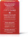 MegaRed - Omega-3 Krill Oil 350mg Softgels (130 Count in A Bottle), EPA & DHA Omega-3 Fatty Acids with No Fishy Aftertaste Unlike Fish Oil, Contains Antioxidant Astaxanthin