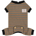 KYEESE Striped Dog Pajamas for Medium Large Dog Stretchy Onesie Daily Wear