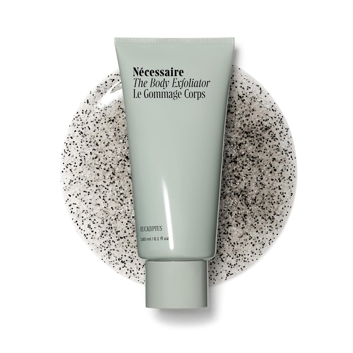 The Body Exfoliator Eucalyptus. Exfoliating Body Scrub. KP Body Exfoliant. | AHA, BHA & PHA Blend. Hypoallergenic, Dermatologist-Tested. Resurfaces Skin. 180ml / 6.1 fl oz.