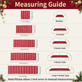 Christmas Couch Cover, Christmas Plush Sofa Cover for Dog Pet 1PC