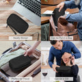 FYY Electronic Organizer, Travel Tech Pouch Bag, Cable Organizer Black
