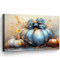 YZDQLANY Canvas Wall Art Autumn Landscape Dog Pumpkin Wall Decor
