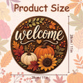 Thanksgiving Decorations - Fall Thanksgiving Welcome Sign for Front Door