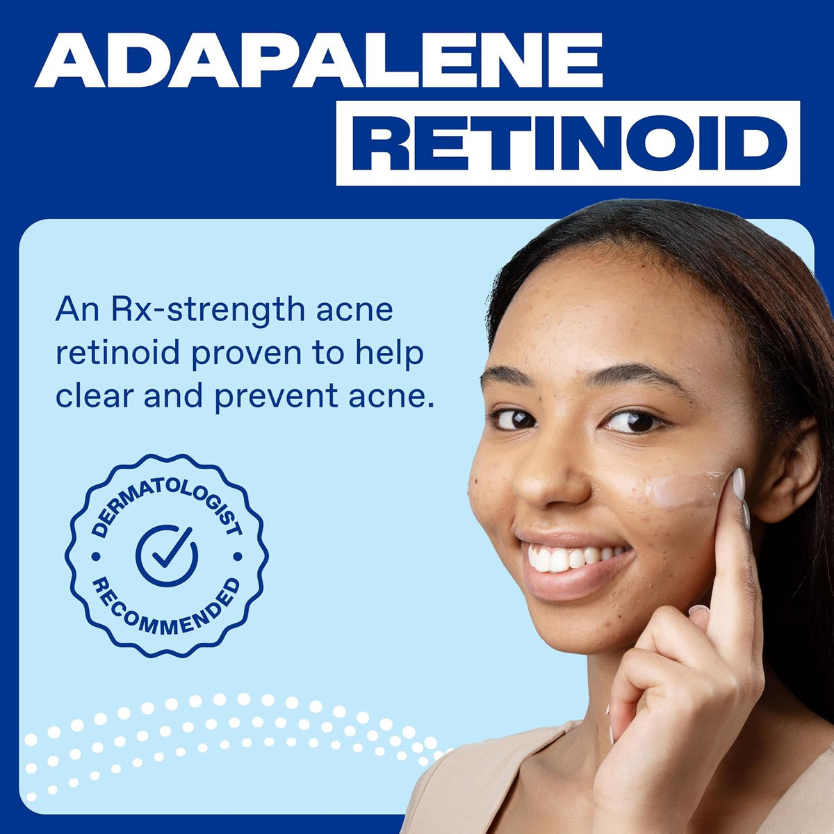 Differin Acne Treatment Gel, 90 Day Supply, Retinoid Treatment for Face with 0.1% Adapalene, Gentle Skin Care for Acne Prone Sensitive Skin, 45g Pump (Packaging May Vary)