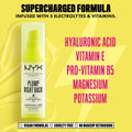 NYX PROFESSIONAL MAKEUP Plump Right Back Plumping Serum & Primer, With Hyaluronic Acid