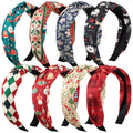 obeoby 8 Pack Halloween Headbands, Halloween Hair Accessories Gifts