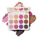 Morphe ChromaPlus 12-Pan Eyeshadow Palette - High Pigment Eye Makeup with Shimmer, Matte & Metallic Eye Shadow - Neutral Eyeshadow Makeup Collection for All-Day Wear - Flickering Sands (0.52 oz)