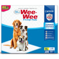 Four Paws Wee-Wee Superior Performance Unscented Extra-Large Pee Pads for Dogs & Puppies, Quilted Leak-Proof Dog Housebreaking Potty Training Floor Protection, 28" x 34", 40 Count