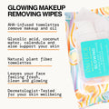 Pacifica Vegan Face Cleansing Wipes, Makeup Remover Wipes w/Glycolic Acid, Aloe Vera & Coconut Water Exfoliating & Hydrating Facial Towelettes for All Skin Types (120 Count) Clean Beauty Cruelty-Free