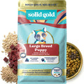 Solid Gold Bison Dry Dog Food for Large Dogs – High Protein, Whole Grain Kibble with Real Bison, Brown Rice & Omega 3 – Large Kibble w/Probiotics for Gut Health - Adult Dog Food - Nutrientboost™–22LB