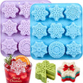 Fall Silicone Molds, Autumn Molds 3 Pack Silicone Pumpkin Thanksgiving Mold