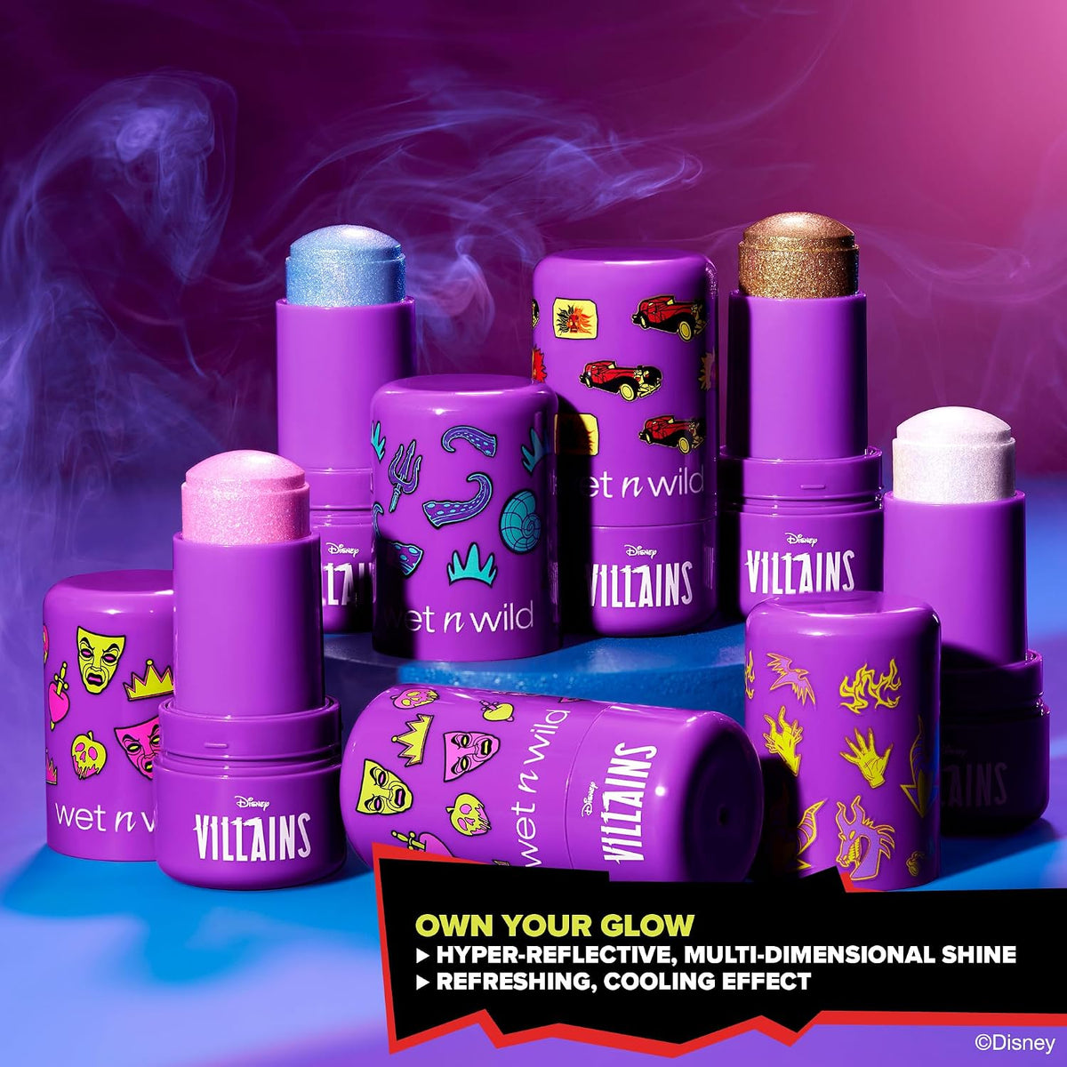 wet n wild Disney Villains Bad Rep Jelly Highlighter – Maniac