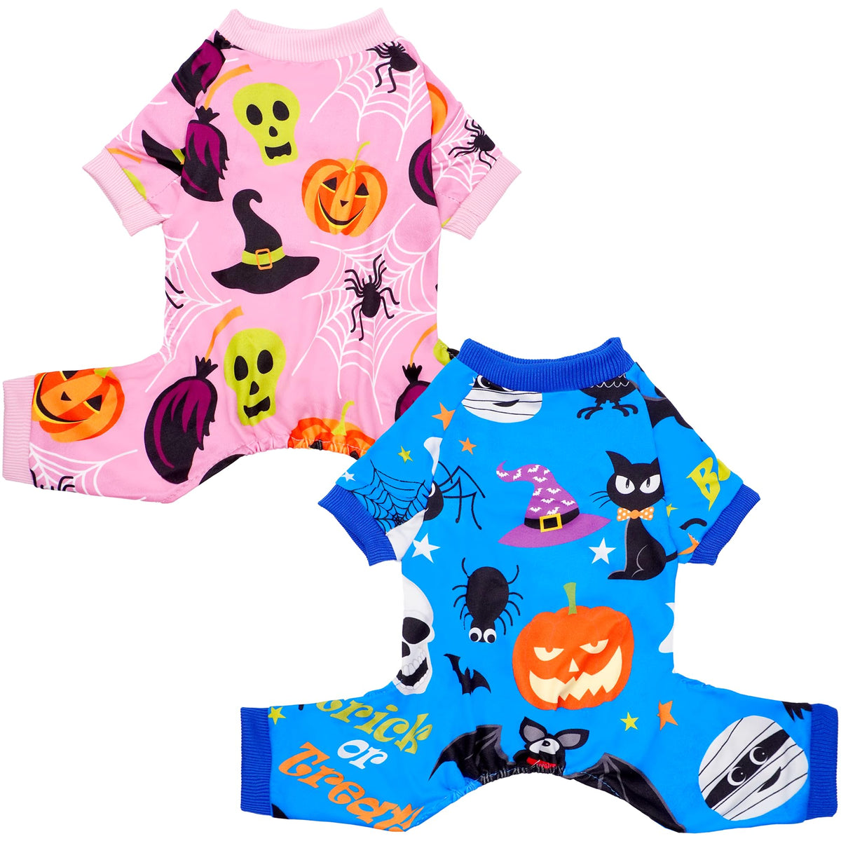2PCS/Pack Christmas Dog Pajamas XXXL for Large Dogs Pjs Pet Jammies Boy Girl Male Female Red Green Onesies Snowman Christmas Tree Xmas Stocking Breathable Stretchy XXXL