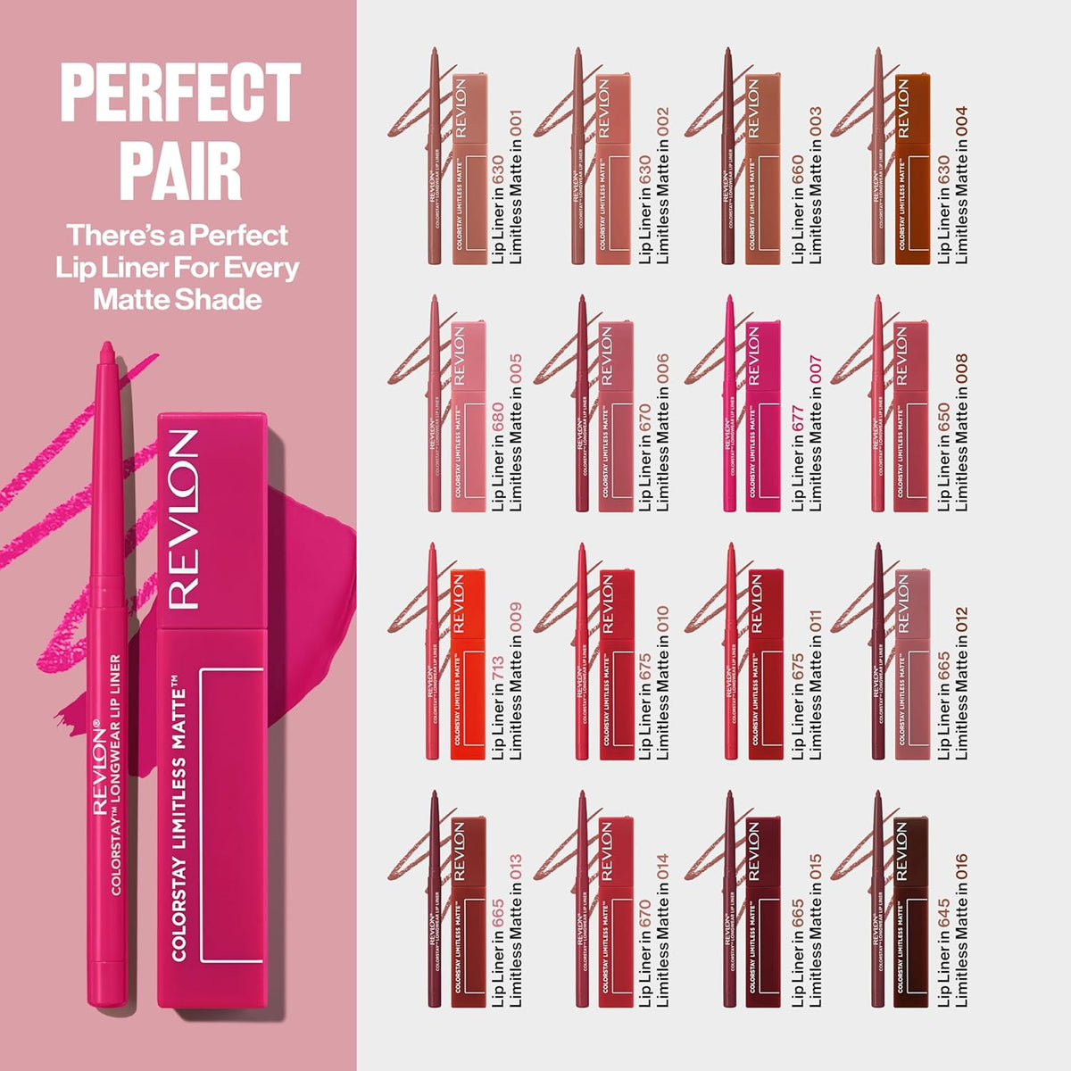 Revlon ColorStay Limitless Matte Lipstick, 005 Strut, 0.17 fl oz