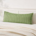 MIULEE Fall Decorative Throw Pillow Covers 18x18 Dark Rust Pack of 2