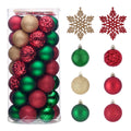 Valery Madelyn 50ct Christmas Tree Decorations Ball Ornaments 2 Inches