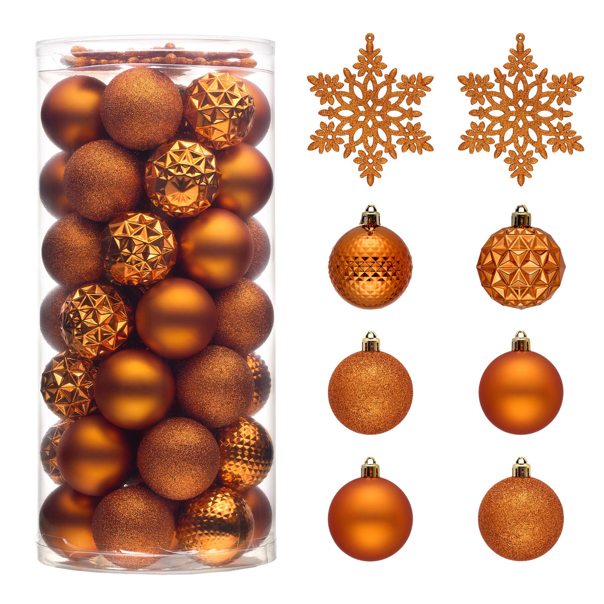 Valery Madelyn 50ct Christmas Tree Decorations Ball Ornaments 2 Inches