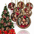 18Pcs Colorful Angel Christmas Ornaments
