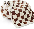 LE SURE Waterproof Dog Blankets for Small Dogs Cute Cozy 3D Jacquard,25x35