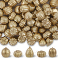 winemana Fall Decorations for Home Mini Pumpkins Gourds & Leaves Set