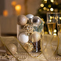 Valery Madelyn 50ct Christmas Tree Decorations Ball Ornaments 2 Inches
