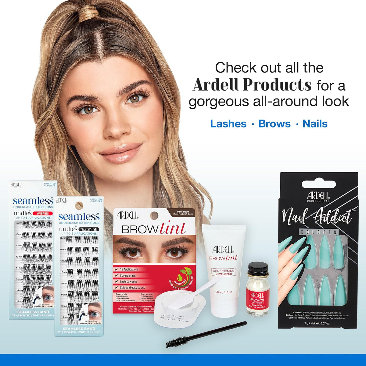 Ardell Seamless Eyelash Extension Bond & Seal, Long-Lasting Lash Adhesive and Sealant for Everyday Use