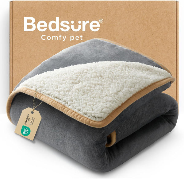 Bedsure Waterproof Dog Blankets for Small Dogs Soft Cat Blanket Warm,25X35