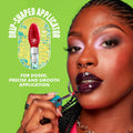 NYX PROFESSIONAL MAKEUP Lip IV Hydrating Glossy Lip Stain, Long-Lasting, Tinted, Vegan Formula with 12 HR Hydration - Petal Pourin' (Pink)