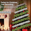 39 FT Silver Tinsel Garland Metallic Christmas Tree Party Decoration