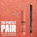 NYX PROFESSIONAL MAKEUP Slim Lip Pencil, Long-Lasting Creamy Lip Liner - Ever