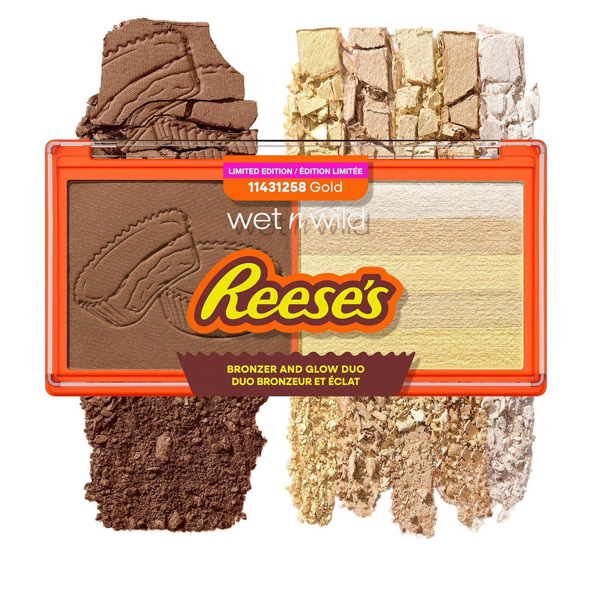 Reese's Bronzer and Glow Duo - Hershey's Trick-or-Treat Halloween Candy