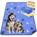 WanpeeGoo Washable Pee Pads for Dogs, Waterproof, 18 x 24 in, 4 Pack, Gray | Super Absorbent, Waterproof and Non-Slip; Washable, Reusable Dog Pads for Crates, Playpens, Floors, Furniture and Travel