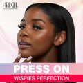 Ardell Press On Lashes Wispies Natural – Pre Glued Underlash Extension Wispy Lash Clusters No Glue Needed DIY Cluster Eyelash Extensions, Black, 100 ct
