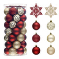 Valery Madelyn 50ct Christmas Tree Decorations Ball Ornaments 2 Inches