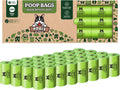 Pogi's Compostable Poop Bags – Leak-Proof, Extra-Large, Made with Plants – 18 Rolls (270 Bags)