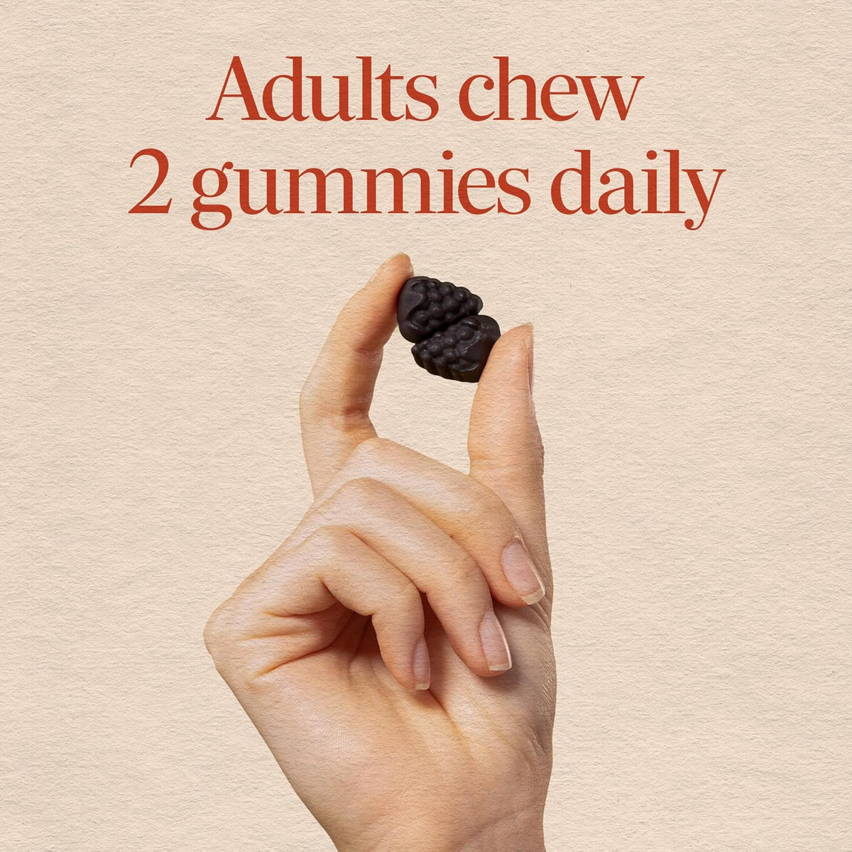Nature's Way Brain Fuel Gummies, Brain Supplement for Focus and Memory Support,* Clinically Studied Cognigrape Supports Cognition,* Vitamins B6 & B12 Support Brain Function,* Grape Flavored, 60 Count