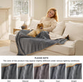 Bedsure Waterproof Dog Blankets for Small Dogs Soft Cat Blanket Warm,25X35