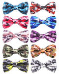 PET SHOW 10 Pack Fall Dog Bowties for Large Dogs Sliding on Collar