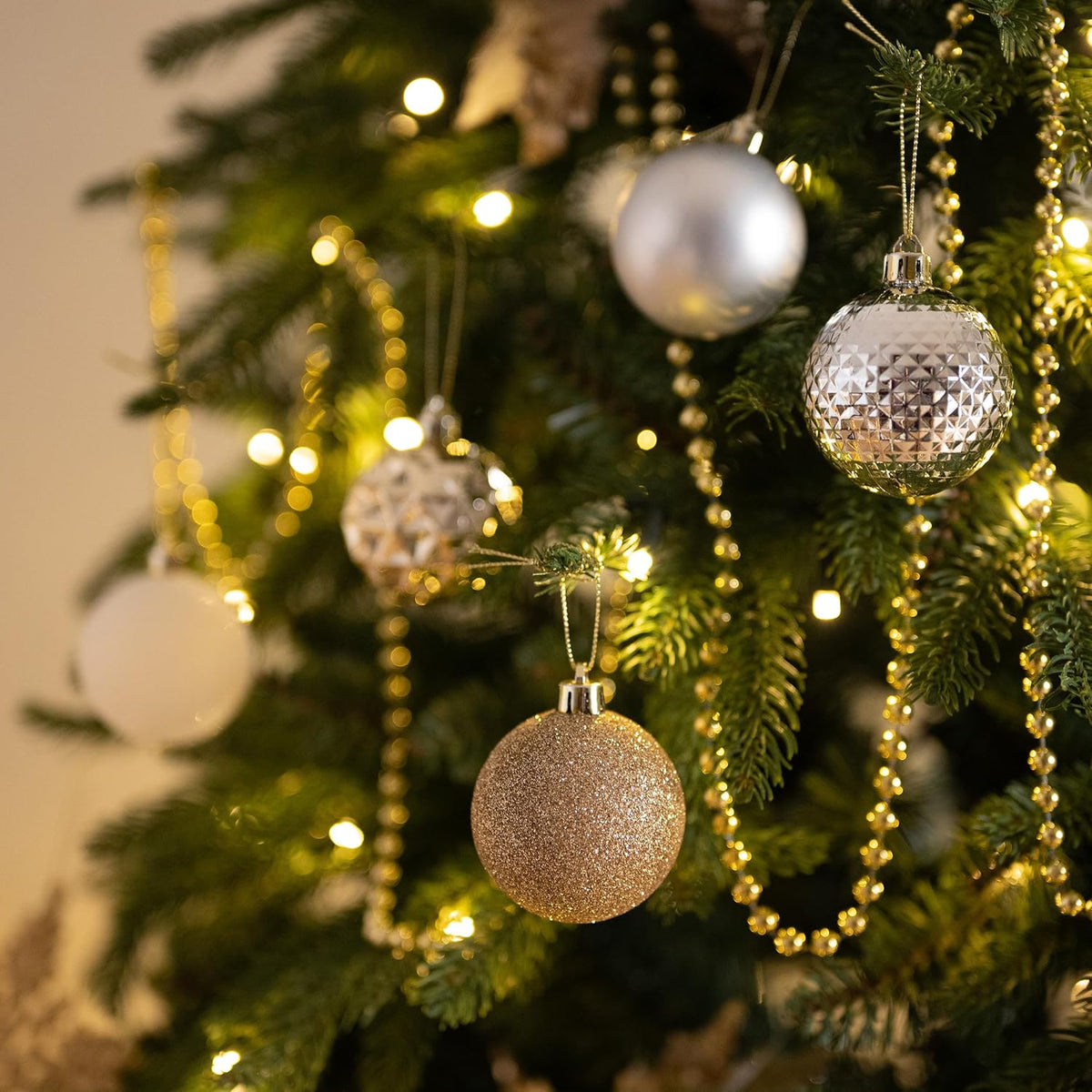 Valery Madelyn 50ct Christmas Tree Decorations Ball Ornaments 2 Inches