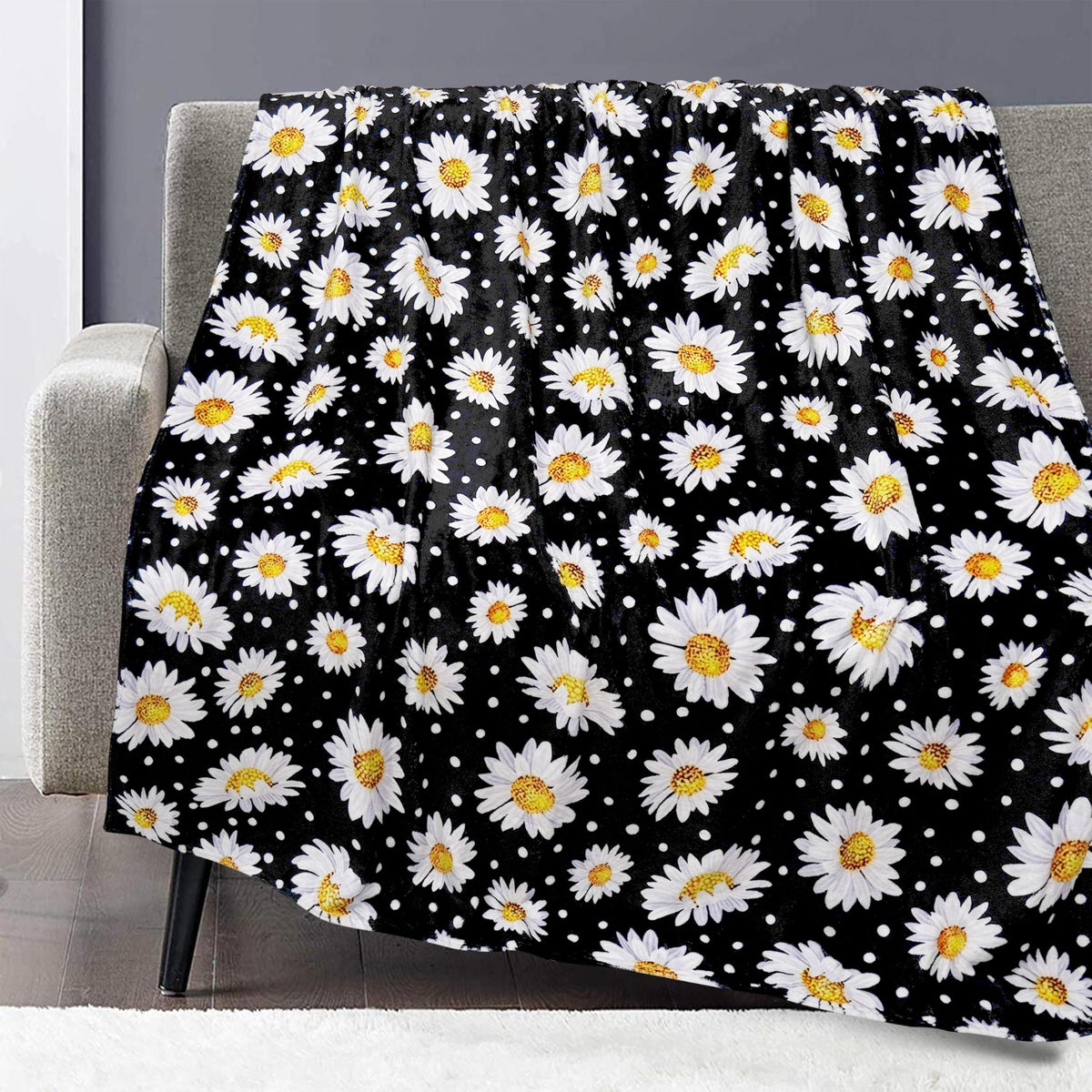 Christmas Dog Tree Blanket Soft Cozy Lightweight Xmas Throw Blanket for Couch Sofa Bed Living Room Home Decor for Boys Girls Kids Adults Gift 50x60 inch
