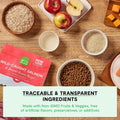 Open Farm, Ancient Grains Dry Dog Food, Protein-Rich & Nutrient Dense, 90% Animal Protein Mixed with Non-GMO Fruits, Veggies and Superfoods, Grass-Fed Beef Recipe, 4lb Bag