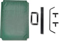 Amazon Basics Cooling Breathable Elevated Dog Bed with Durable Metal Frame for Large Dogs, X-Large, 60 x 37 x 9 Inch, Green, Easy to Clean