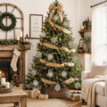 Wooden Snowflakes Ornaments Rustic Christmas Decorations for Tree Crafts