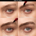 L'Oreal Paris Faux Brow, Hair-Like, Filling Eyebrow Pen with Double-Brush Tip, Fast & Precise Eyebrow Makeup, Dark Brunette, 0.04 Fl Oz