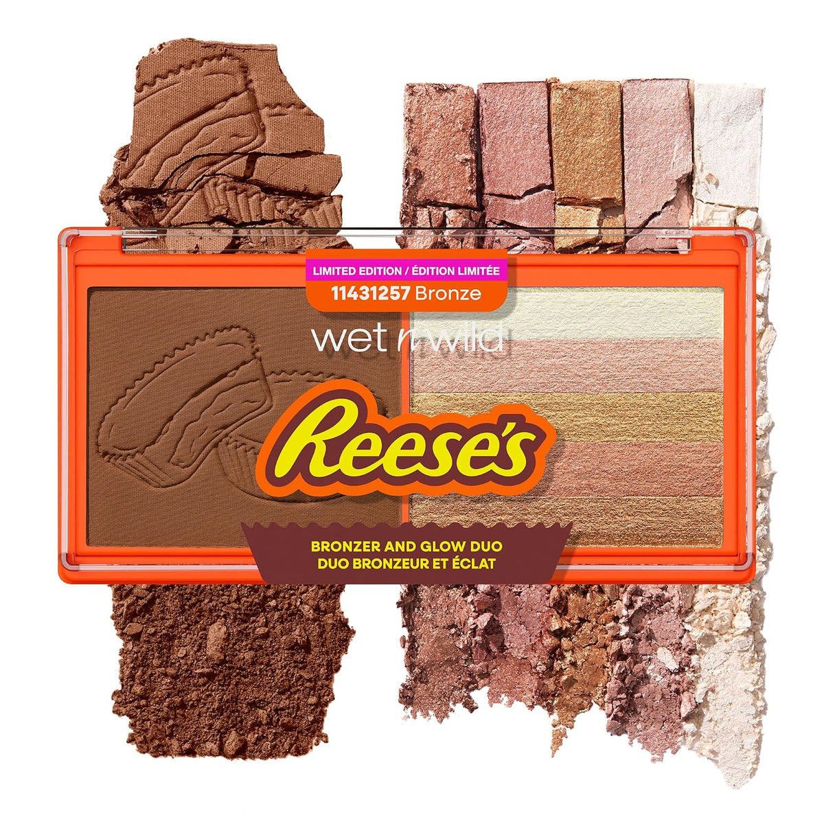 Reese's Bronzer and Glow Duo - Hershey's Trick-or-Treat Halloween Candy